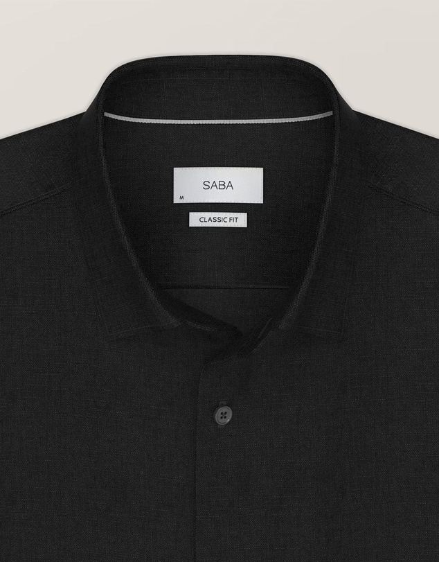SABA - Anderson Long Sleeve Classic Linen Shirt