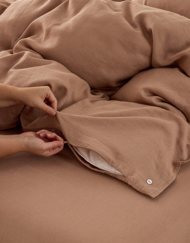 Sheet Society - Eve Linen Quilt Cover Set