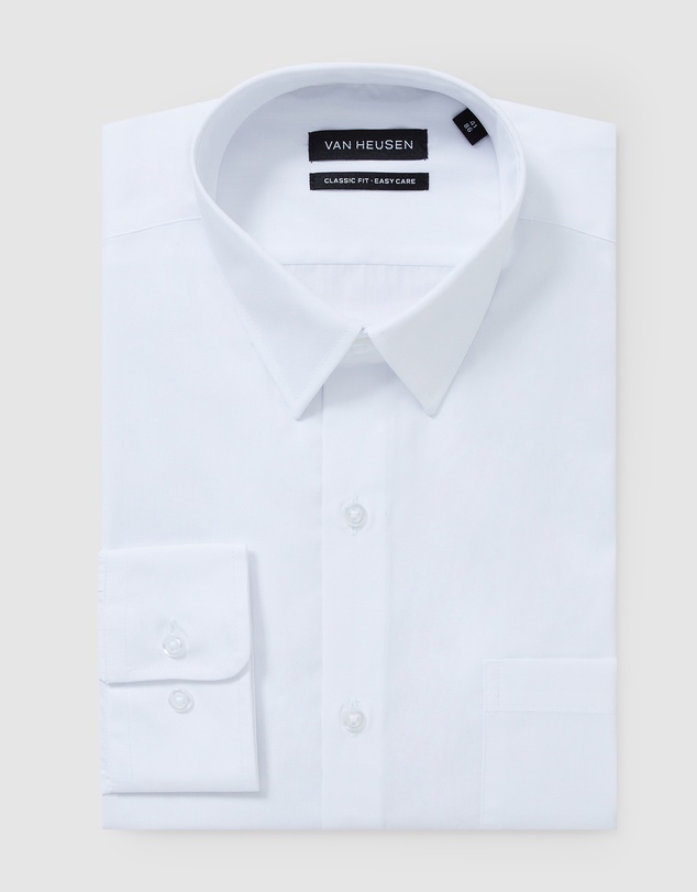 Van Heusen - Solid Poplin Shirt