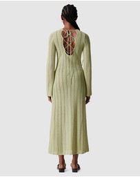 & Other Stories - Pointelle-Knit Midi Dress
