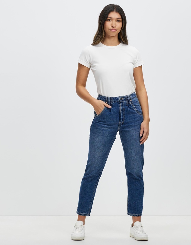 DRICOPER DENIM - Drifter Blur Blue Straight Leg Jeans