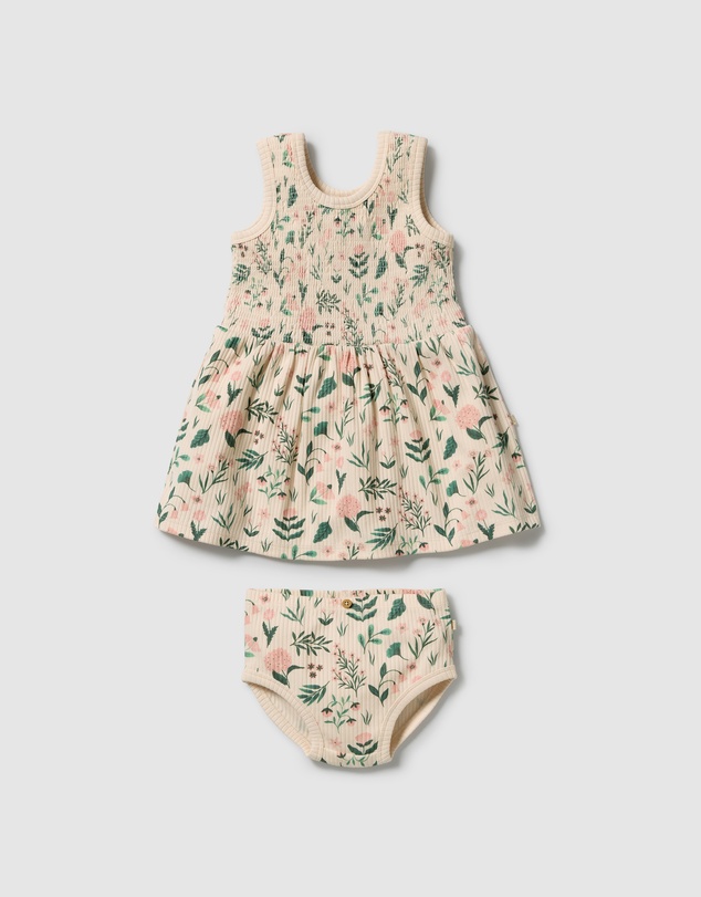 Wilson & Frenchy - Sweet Bloom Organic Dress Set - Babies