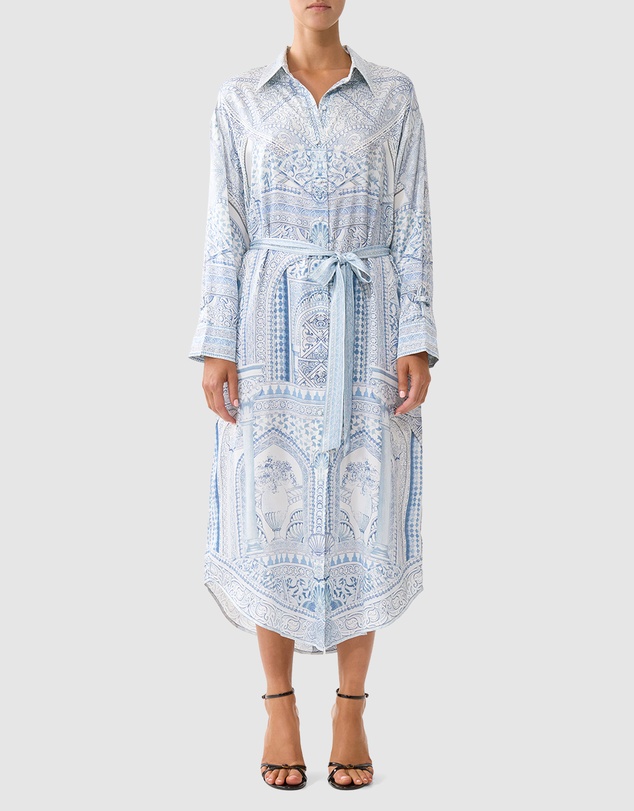 Camilla - Shirt Dress With Back Button Detail