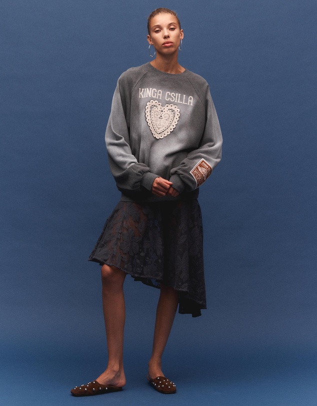 KINGA CSILLA - Day Hearts Med Jumper