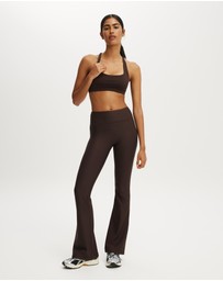 Cotton On Body Active - Ultra Soft Contrast Cross Back Crop