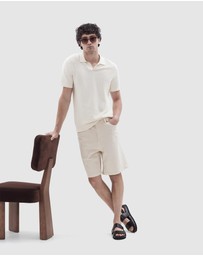 UNISON - Zig Zag Knit Polo