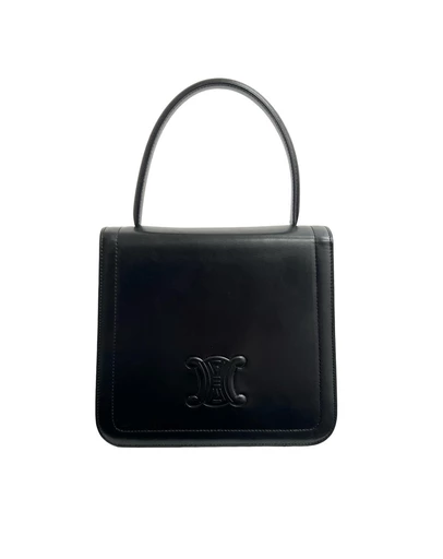 Pre-Loved by Azura Reborn - Pre-Loved Calfskin Triomphe Top Handle Bag