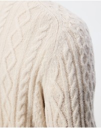 Rhythm - Mohair Fishermans Knit