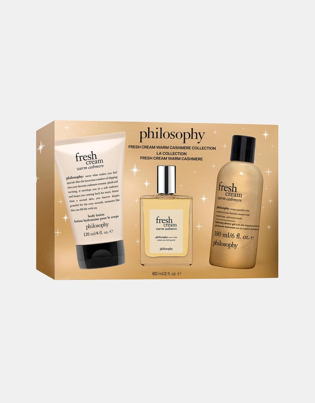 Philosophy - Philosophy Fresh Cream Warm Cashmere Collection 3x Piece Set 60ml EDT, 120ml Body Lotion & 180ml Shower Gel