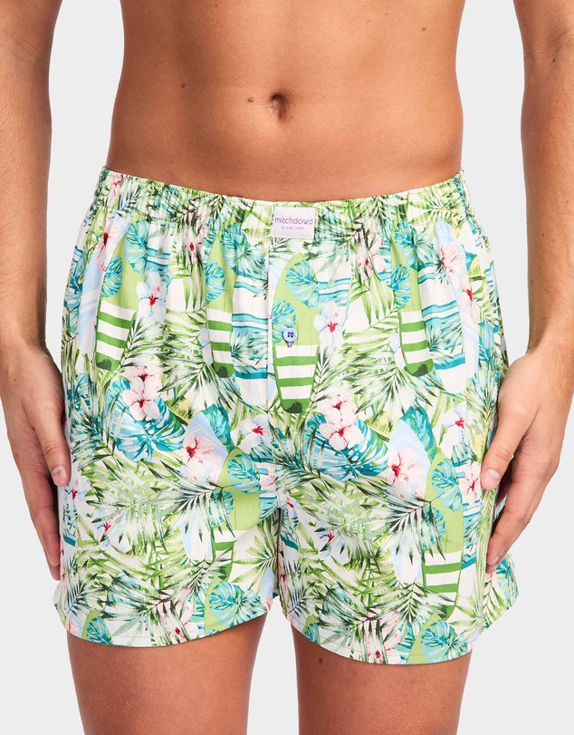 Mitch Dowd - Mitchdowd Lanai Cotton Boxer Shorts
