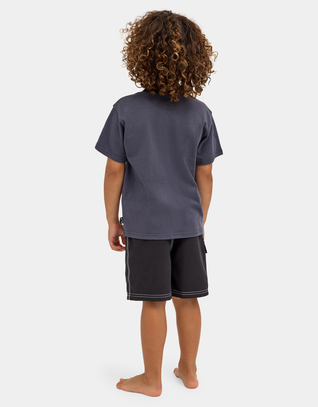 Billabong - Boys 2 to 7 Groms Panel T-Shirt