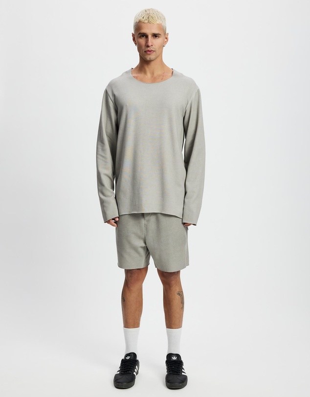 Surrounded By Ghosts - The Cadmium Heavy Jersey Crew Raw Neck Jumper
