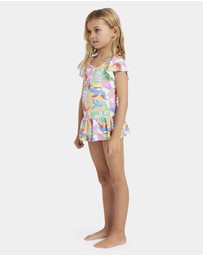 Billabong - Girls 0 to 5 Sun Shift One Piece Swimsuit
