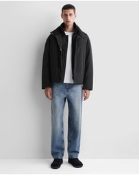 COS - Padded Funnel-Neck Down Jacket