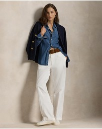 Polo Ralph Lauren - Cotton Chino Straight-Leg Pants - ICONIC EXCLUSIVE