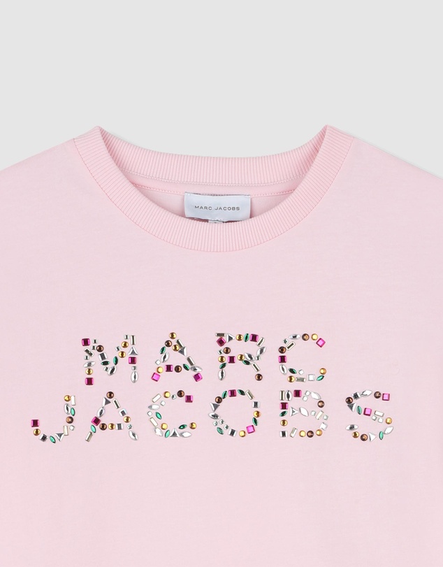 Marc Jacobs - Logo Embellished T-Shirt - Kids-Teens