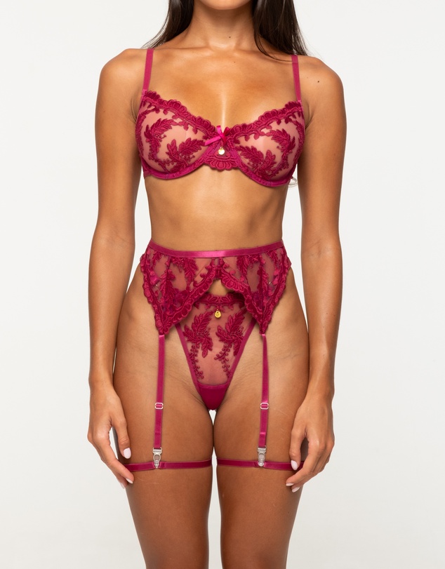 One Empire - Amika Purple Lingerie Set