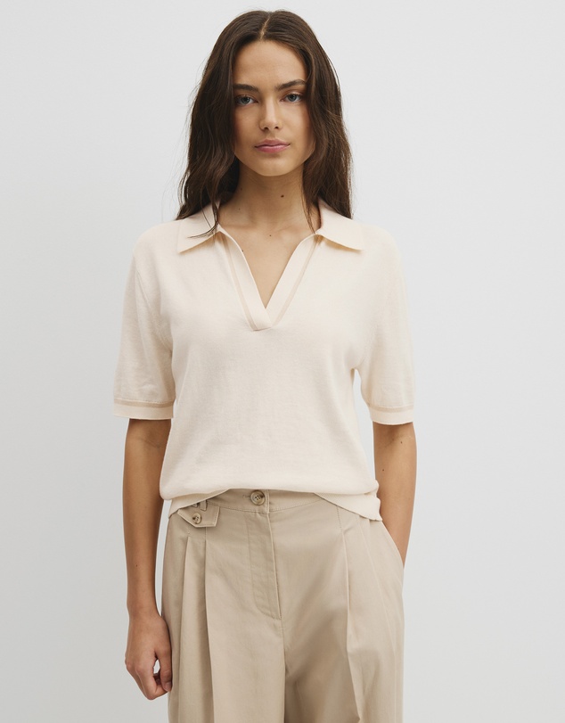 Country Road - Cashmere Blend Short Sleeve Knit