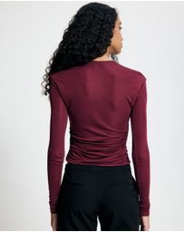 Lover - Giselle Long Sleeve Jersey Top