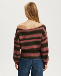 Cotton On - Softest Luxe Off Shoulder Knit Top