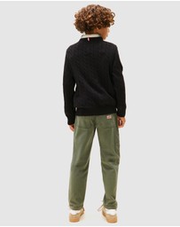 Tommy Hilfiger - Cotton Cable Sweater - Teens