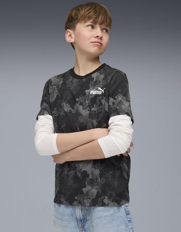 Puma - ESS Camo AOP - Teens