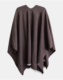 Morgan & Taylor - Concetta Poncho in Brown