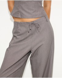 Dazie - Solace Pinstripe Trousers
