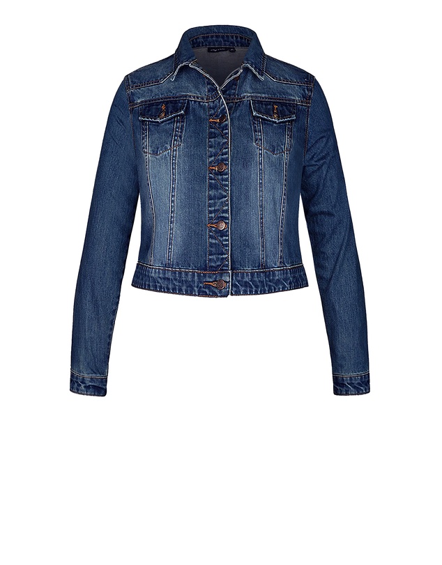 City Chic - Classic Denim Jacket