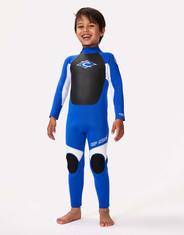 Rip Curl - Groms Omega 3/2mm Full Length Back Zip Wetsuit Steamer