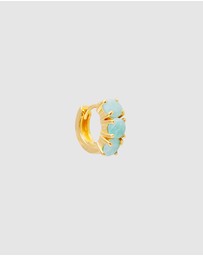 FAIRLEY - Amazonite Huggies