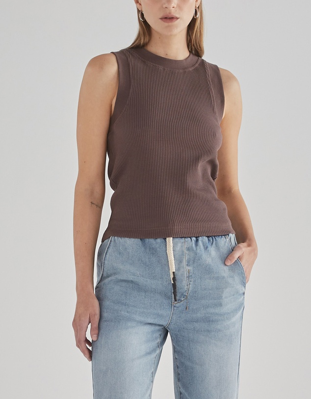 DRICOPER DENIM - Joey Chocolate Top