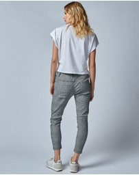 DRICOPER DENIM - Active Mono Check Jeans