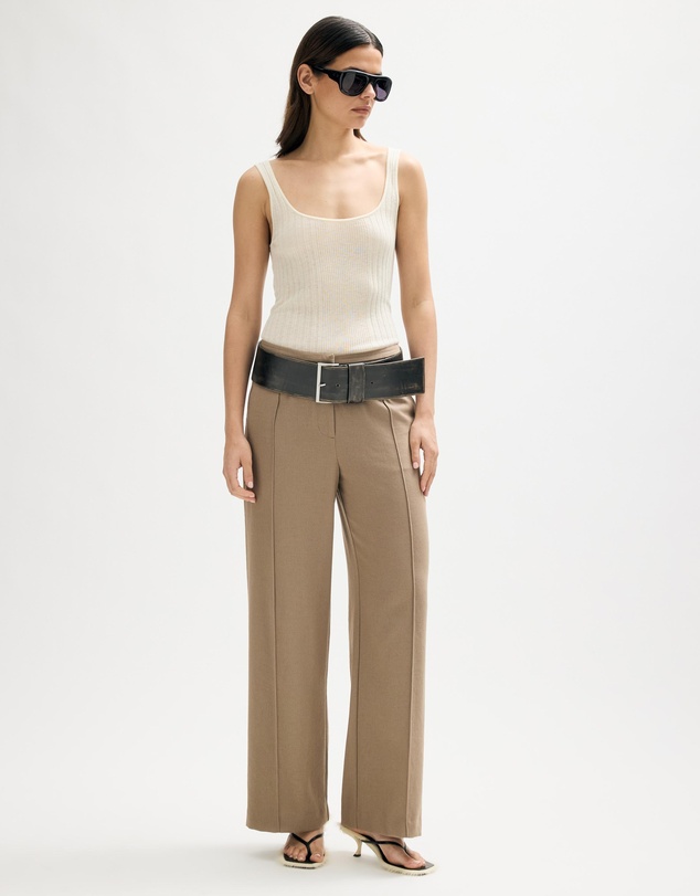 Minima Esenciales - Lott Merino Wool Knitted Tank