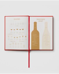 Printworks - Printworks Wine Tasting Journal-Beige Red