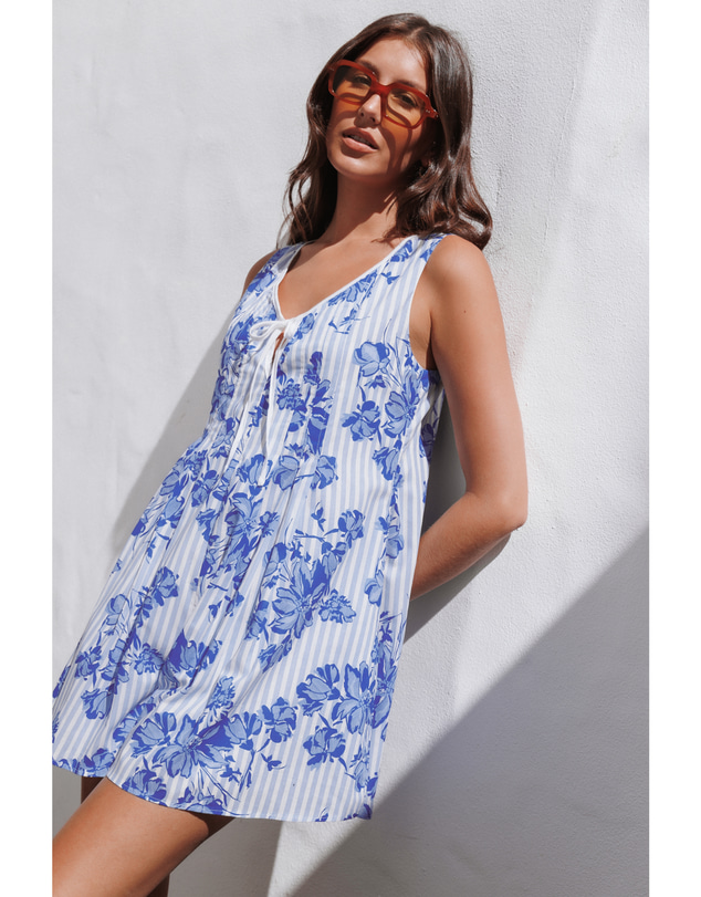 Petal & Pup - Dayton Playsuit - Blue Paisley