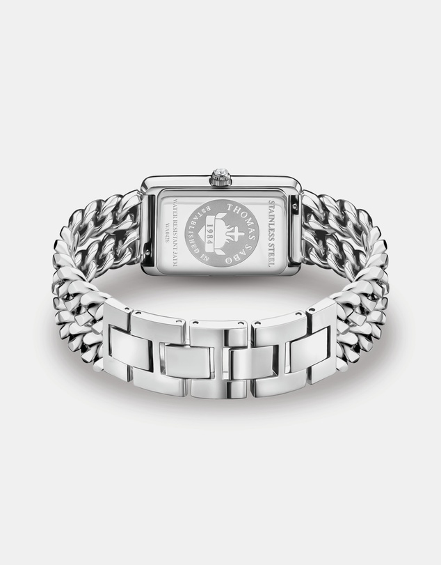 THOMAS SABO - THOMAS SABO Ladies Rectangular Watch in Silver
