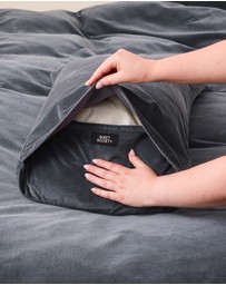 Sheet Society - Stevie Velvet Quilt Cover Set