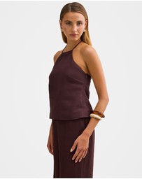 Forever New - Hallie Halter Neck Top