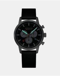 Mondaine - Mondaine Official Swiss Railways Neo Chronograph Super-LumiNova® Watch