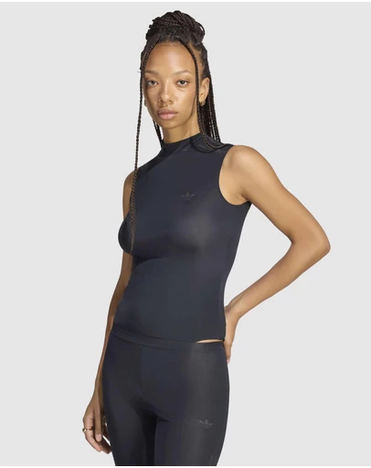 adidas Originals - Adiluna Season 2 X Jennie Sheer Sleeveless Bodysuit - ICONIC EXCLUSIVE