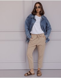 ALEXANDRA - Rico Pants Beige