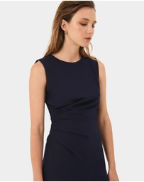 Forcast - Faith Side Pleated Midi Dress
