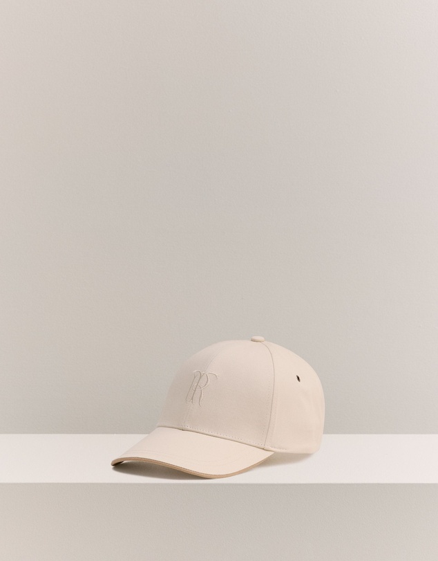 Trenery - Leo Monogram Cap in Paperbark