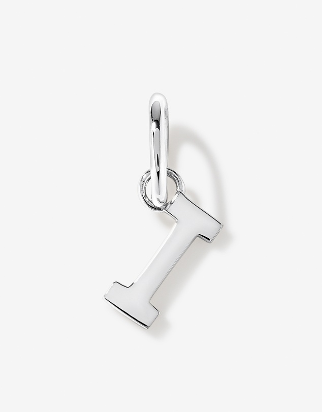 Michael Hill - Letter I Initial Pendant in Sterling Silver