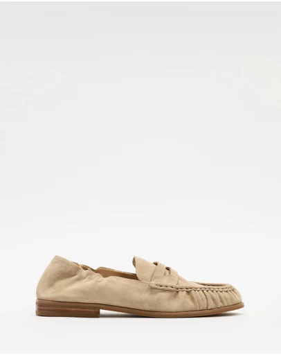 AERE - Soft Back Suede Loafers
