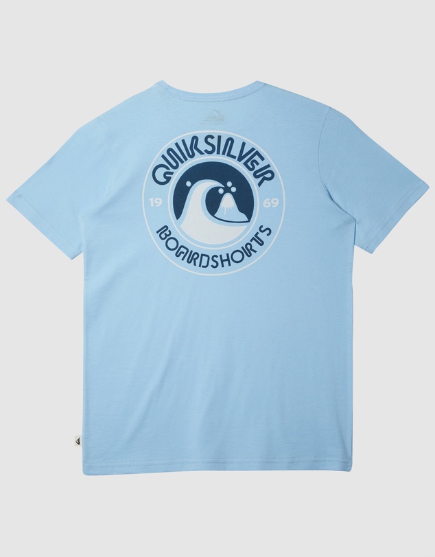 Quiksilver - Boys 4 16 Big Wheels Short Sleeves T Shirt