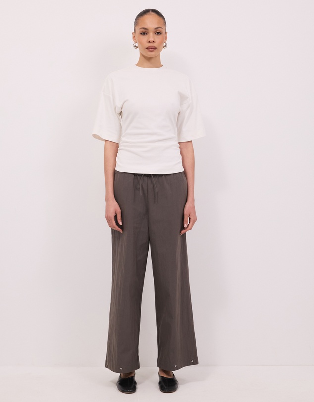 Calli - Wide Leg Adjustable Popper Pants