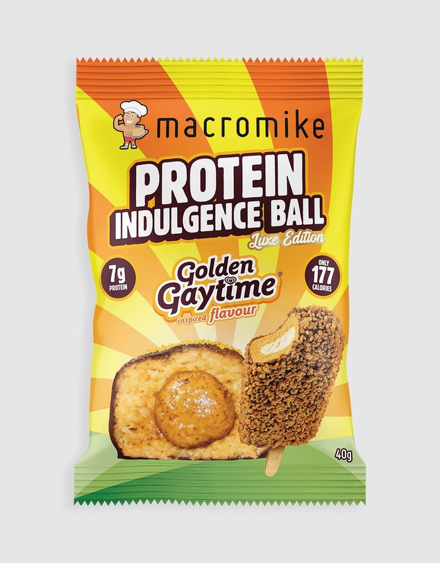 Macro Mike - Golden Gaytime Protein Indulgence Balls - 12x40g