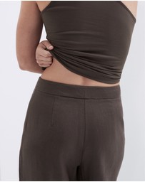UNISON - Linen Tailored Pant